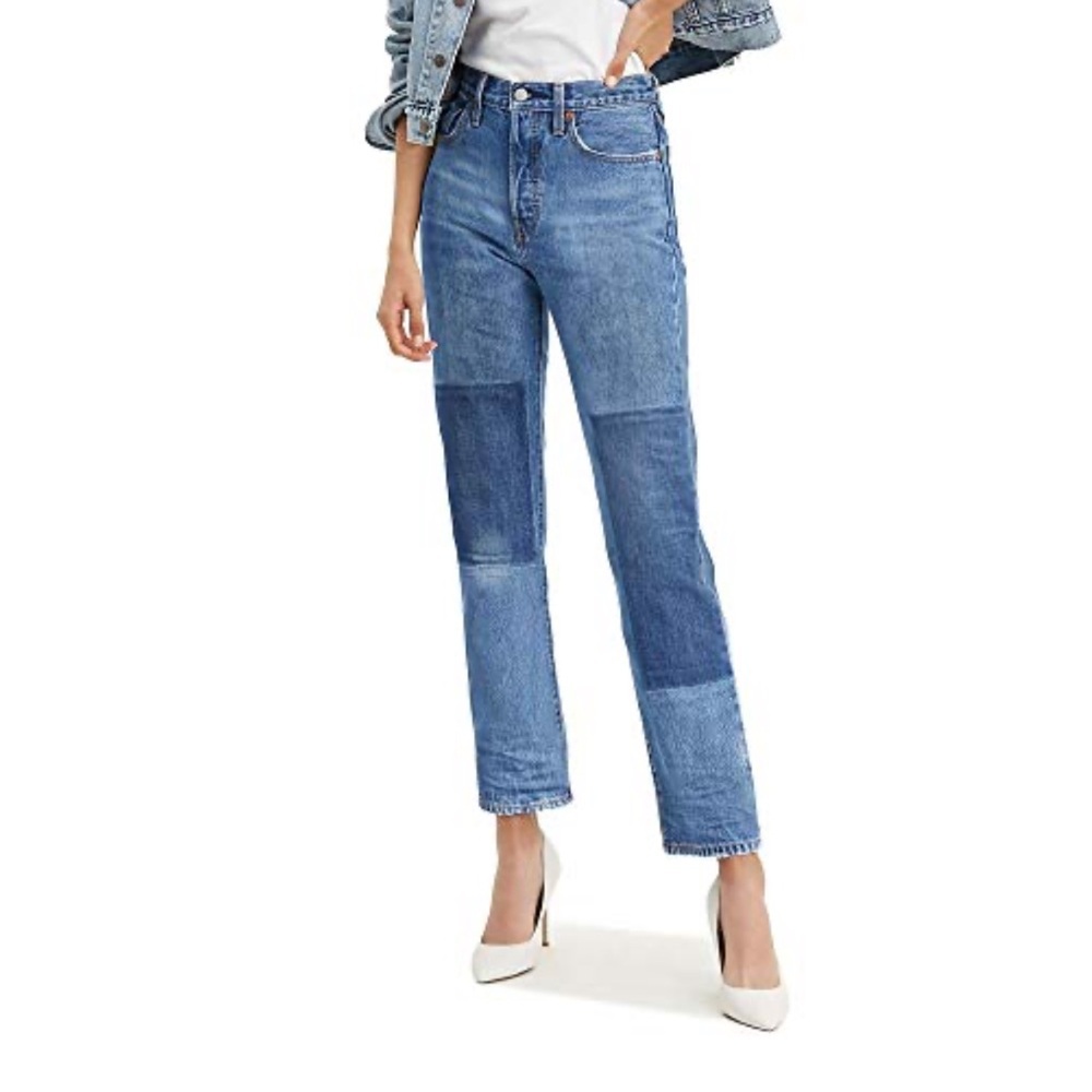 • Levi's • Women's Premium 501 Original Fit Jeans
Blue 25 Cotton